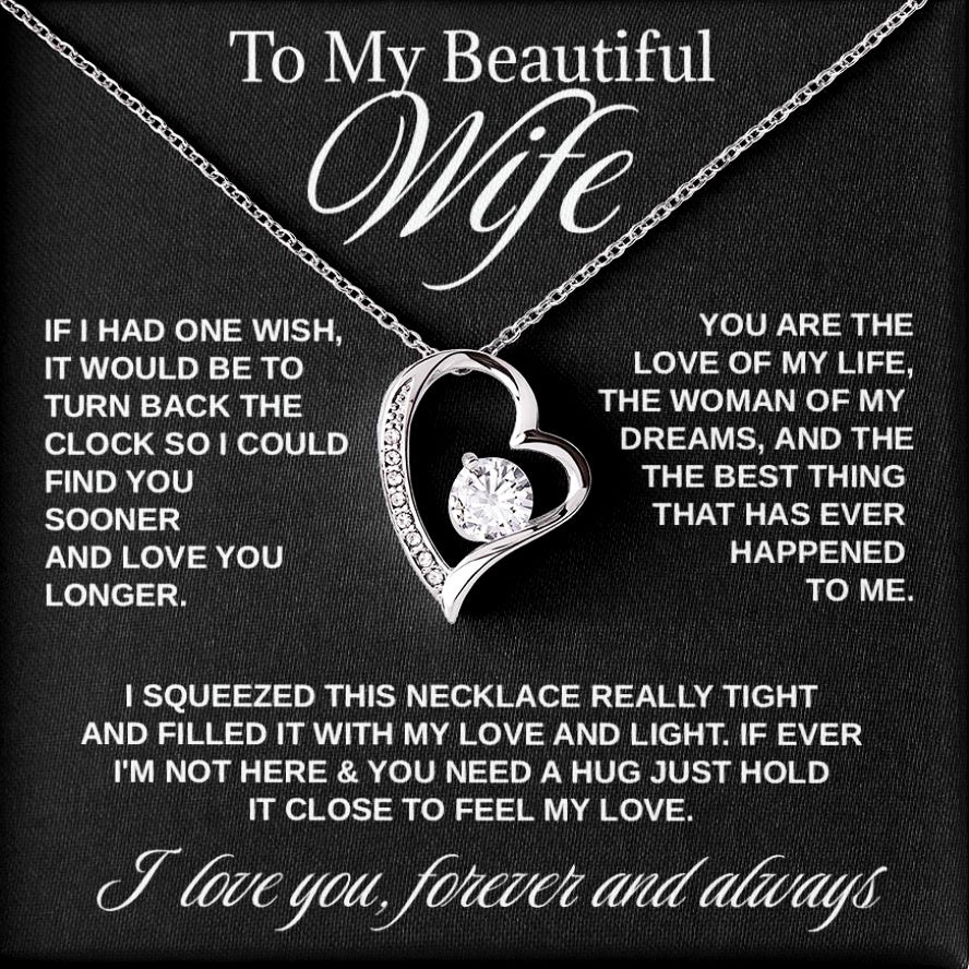 To My Wife - "Love of My Life" Necklace
