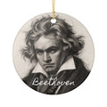 Beethoven Portrait Ceramic Ornament