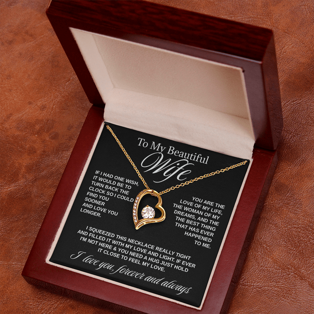 To My Wife - "Love of My Life" Necklace