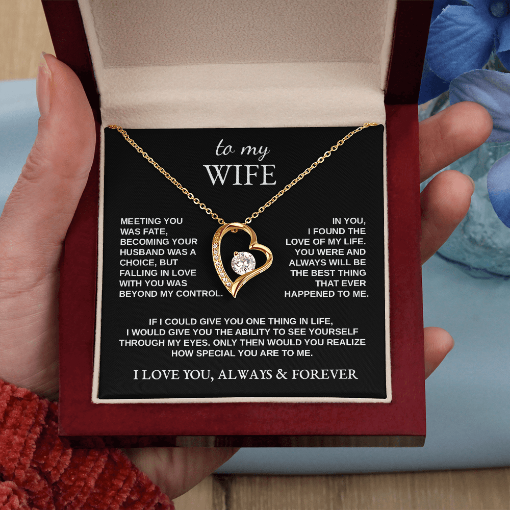 To My Wife - "You're the Best Thing" Necklace