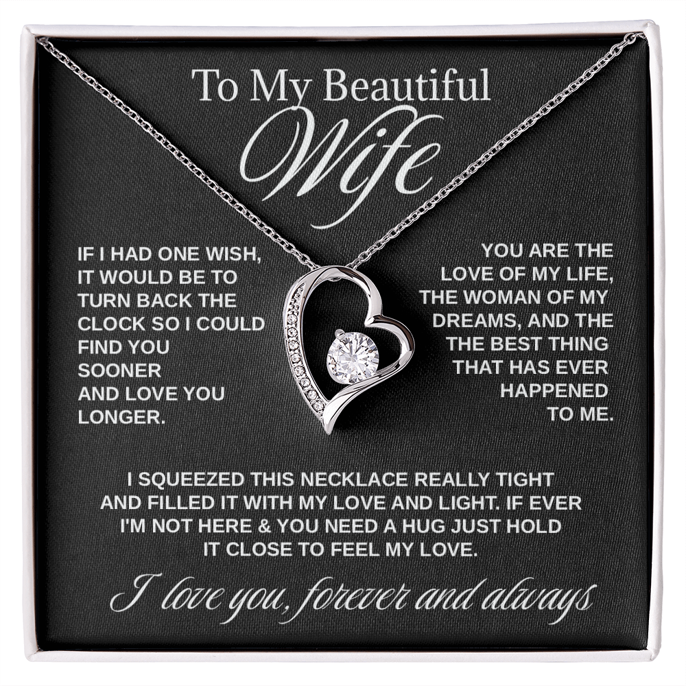 To My Wife - "Love of My Life" Necklace