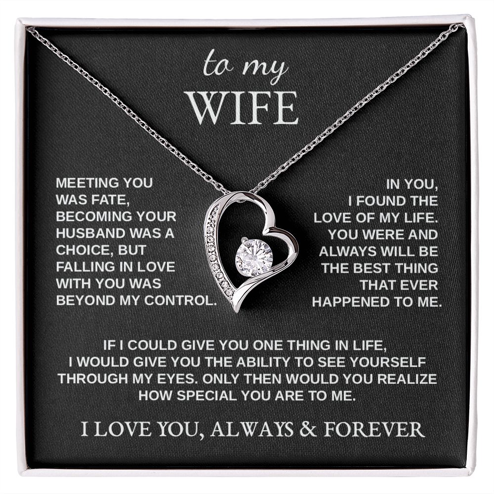 To My Wife - "You're the Best Thing" Necklace