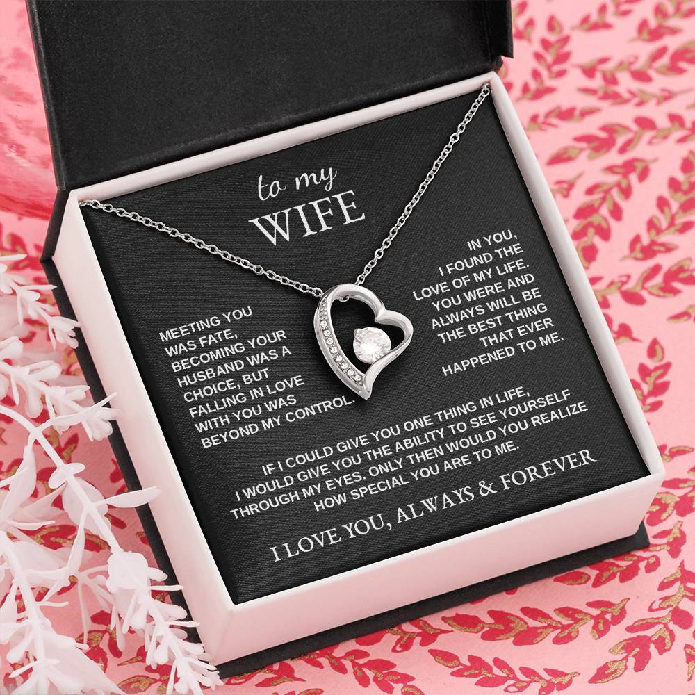 To My Wife - "You're the Best Thing" Necklace
