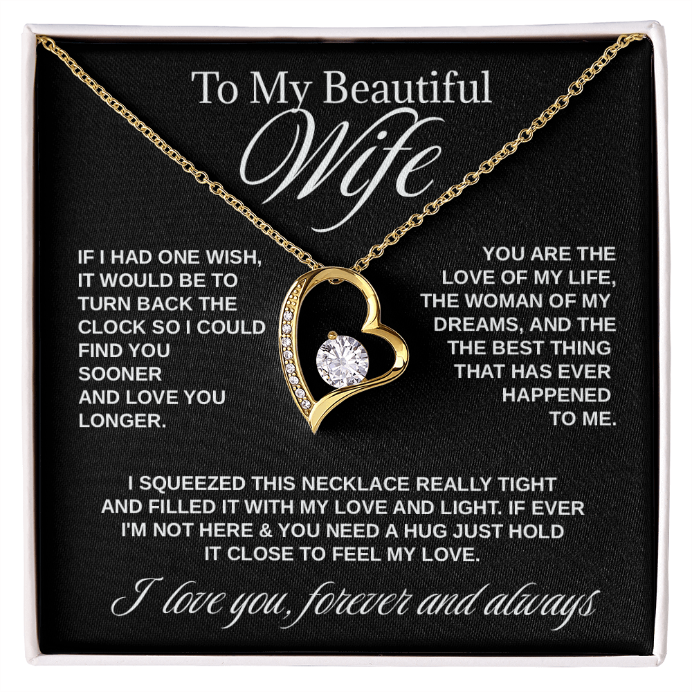 To My Wife - "Love of My Life" Necklace