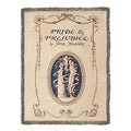Jane Austen Pride & Prejudice Woven Blanket